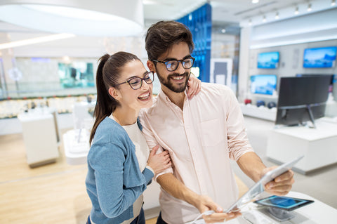 Taking a seflie with smile